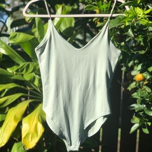 Sage Green Gaze Bodysuit